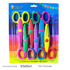 🥰【6-dielna sada】Len za 20 eur✂️🌈Detské bezpečnostné nožnice (na kutilské projekty)