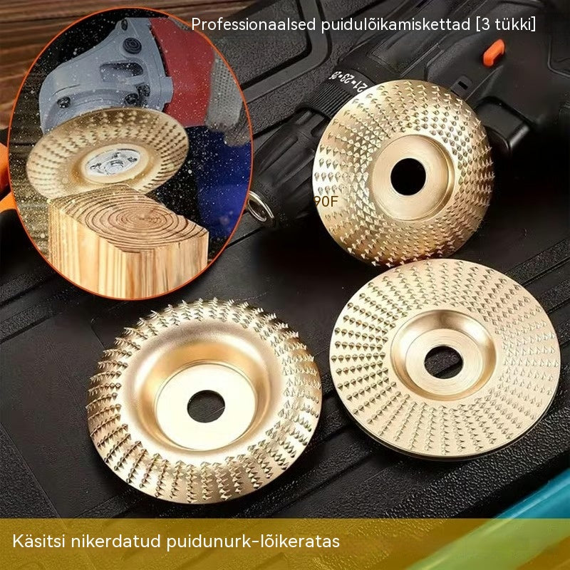 ⚙️🧰【3-osaline komplekt】Mitmeotstarbelised lihvkettad, sobivad puidutöötlemise nurklihvijatele