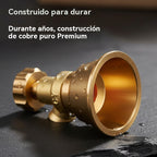 Boquilla de Riego Ajustable de Latón para Pulverizador Agrícola
