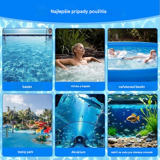 🔥【Kúpte 1 a získajte 1 zadarmo】🏊‍♀️💧Tablety na čistenie bazénov pre krištáľovo čistú vodu.