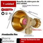 Boquilla de Riego Ajustable de Latón para Pulverizador Agrícola