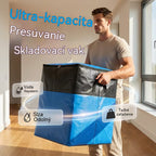 📦 Kúp 1 a získaj 1 zadarmo! 🧳 Skladacia taška na sťahovanie – pevné a odolné rukoväte a zapínanie na zips