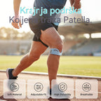 4 para za 24 eura🩺 Sportska ortoza za koljeno👉 Koljenu treba vremena. Ova traka vam ga daje.