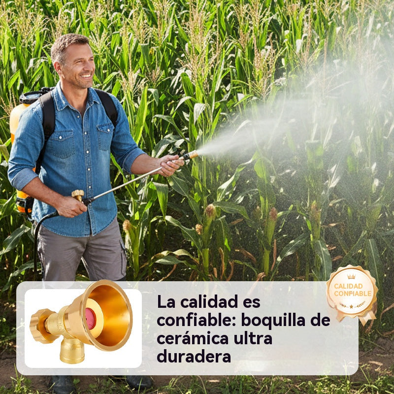 Boquilla de Riego Ajustable de Latón para Pulverizador Agrícola