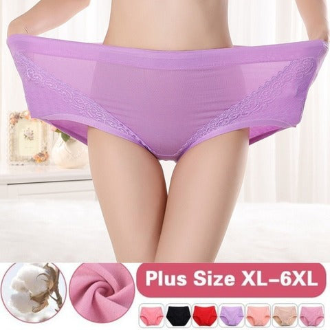 【Compra 6 y llévate 6 gratis】(6/12 piezas) Último día - 50% de descuento - Braguitas antibacterianas de cintura alta para control de abdomen