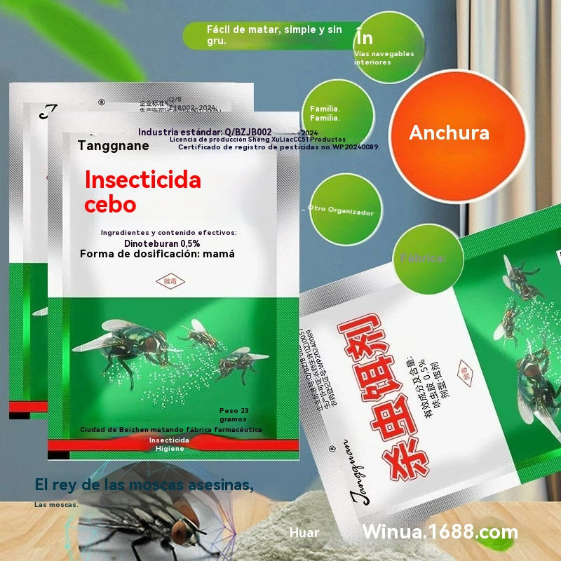 【10 bolsas】Una herramienta mágica antiinsectos para granjas, un paquete puede durar medio año