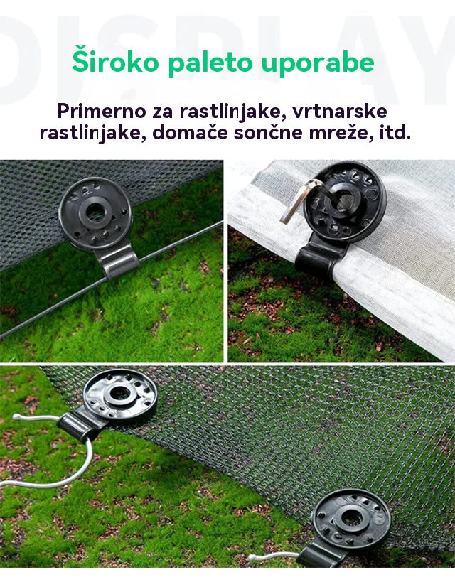 【Kupite 25, dobite 25 brezplačno】Nosilec za pritrditev mreže za nadstrešek