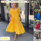 🔥【Kúp 1 a 1 dostaneš zadarmo】❤️【S-5XL】nové šaty, plus size, pohodlné a voľné🔥Vynikajúca kvalita👌Perfektne sedia všetkým typom postavy👌
