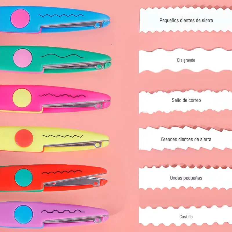 🥰【6-dielna sada】Len za 20 eur✂️🌈Detské bezpečnostné nožnice (na kutilské projekty)