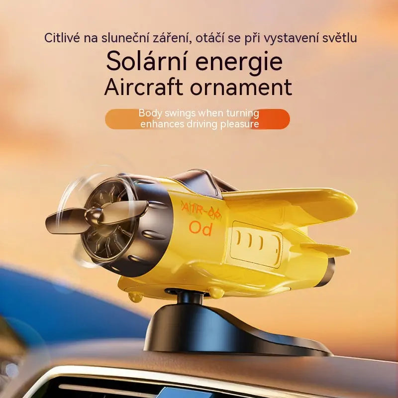【Kúpte 1, získajte 1 zadarmo】🎁Solárne ozdoby na auto v tvare lietadiel