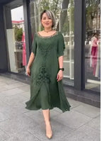 🔥【Kúp 1 a 1 dostaneš zadarmo】❤️【S-5XL】nové šaty, plus size, pohodlné a voľné🔥Vynikajúca kvalita👌Perfektne sedia všetkým typom postavy👌