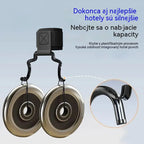 Sada 2 fitness hákov pre kulturistiku a vzpieranie, 125 mm rozšírená podpora, protišmykové popruhy na zápästie, nosnosť 250 kg pre príťahy a mŕtve ťahy