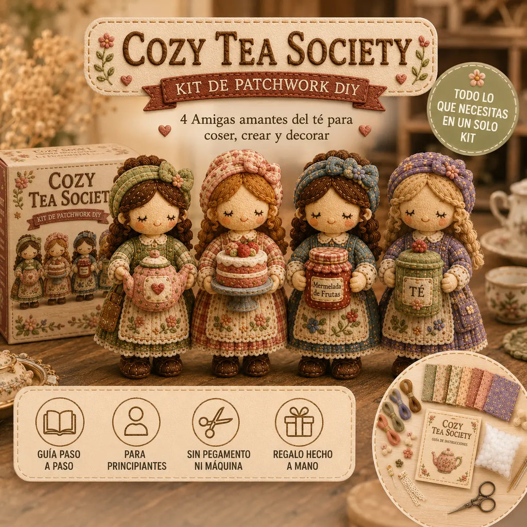 🎁Utolsó nap: Élvezd a 49% kedvezményt! 🧵 Miniatűr patchwork készlet a Miniature World sorozatból.