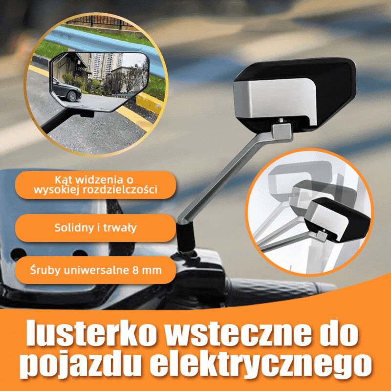 🎉【Kúpte 1 a získajte 1 zadarmo】🏍️🪞 Nastaviteľné HD spätné zrkadlo pre motocykle