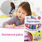 🎁【Kúpte 1, získajte 1 zadarmo】3D tlačiarenské pero pre deti: Kreslenie bublín v štýle popcornu (DIY)