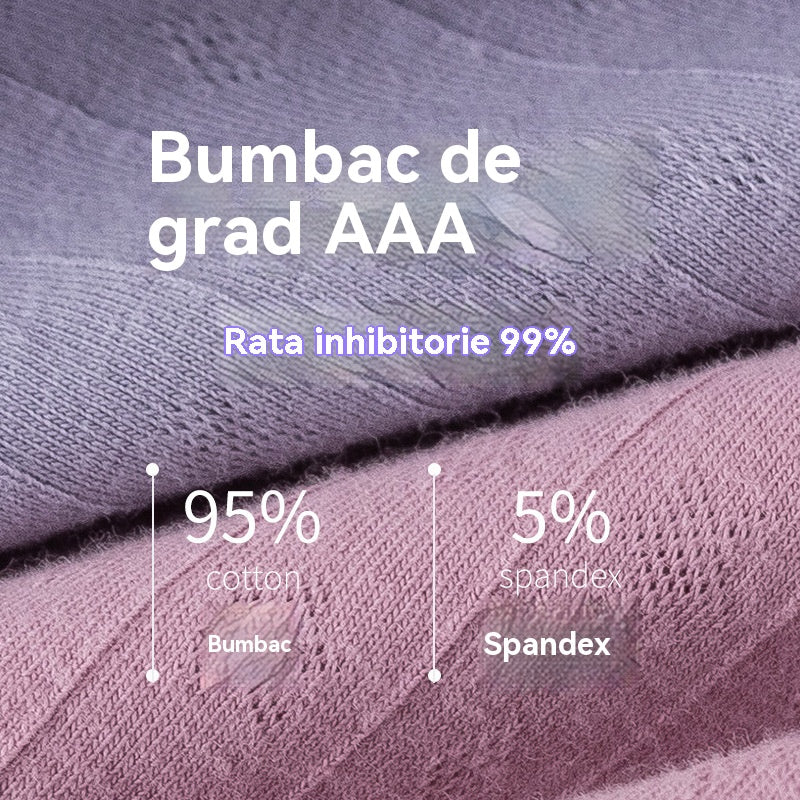 【Compra 6 y llévate 6 gratis】(6/12 piezas) Último día - 50% de descuento - Braguitas antibacterianas de cintura alta para control de abdomen