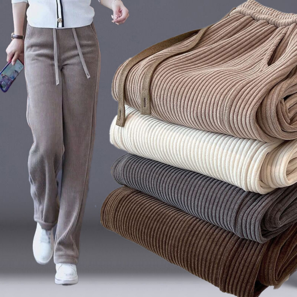 🔥【M-3XL】【40-110KG】👖Nové dámske elastické voľné nohavice