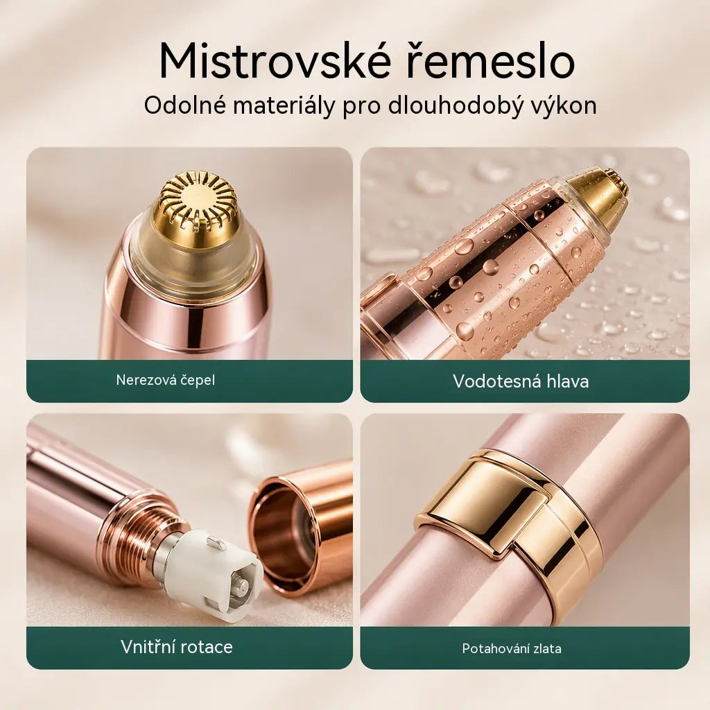 【Kúpte 1, získajte 1 zadarmo】✨ Precision Brow Trimmer Pen – Elektrický zastrihávač obočia s LED svetlom pre jednoduchú úpravu