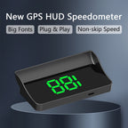 【Švajčiarska vojenská GPS navigácia „vyhýbajúcu sa trestu“】Nový GPS rýchlomer a otáčkomer s HUD displejom