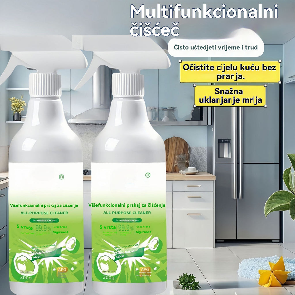 🧼【Kupite 1, dobijte 1 gratis】✨Višenamjenski sprej za čišćenje za kućnu upotrebu