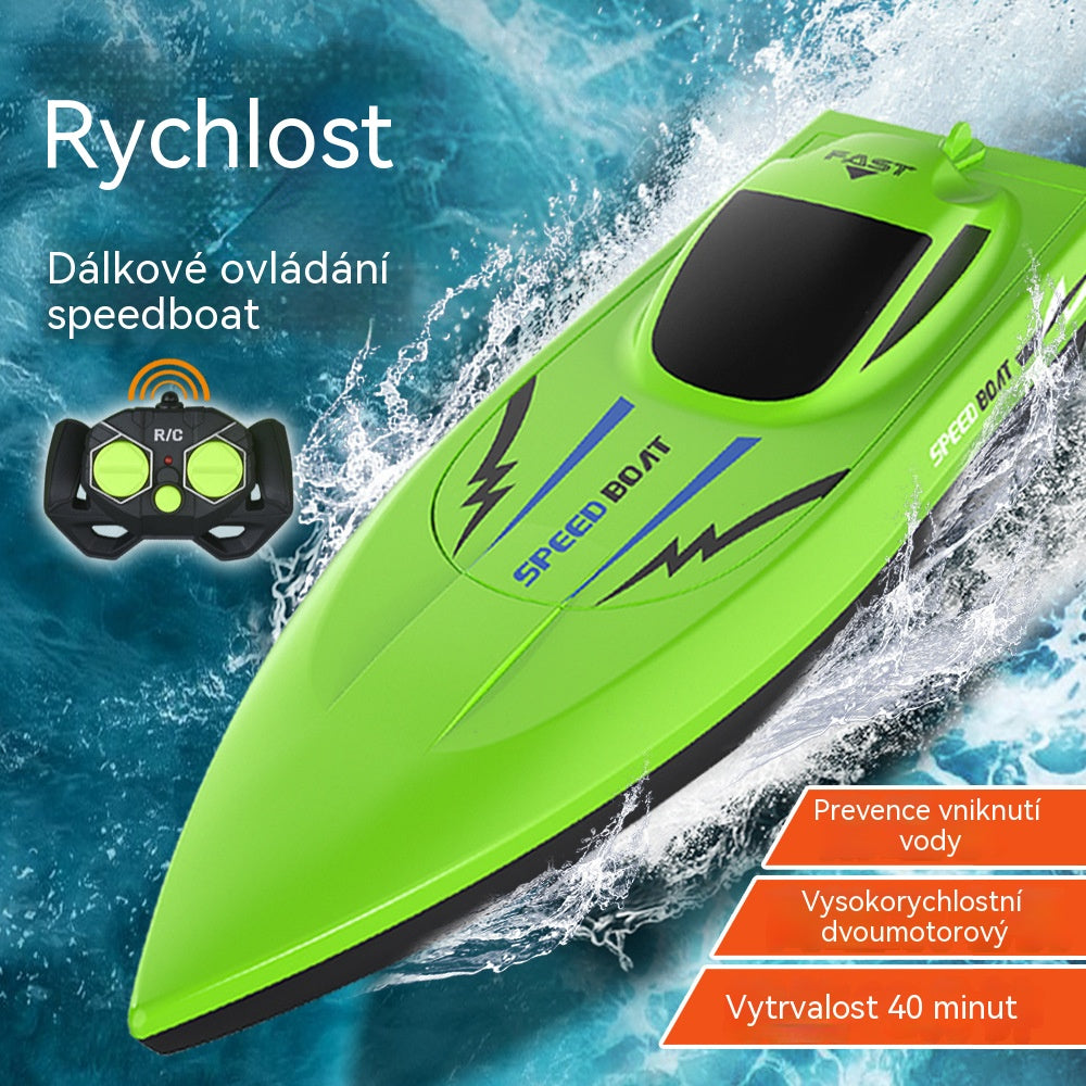 🎮 🚢 POLA CIJENE! 2.4G RC trkaći brod velike brzine s dvostrukim motorima 🌊 ⚡ –50% POPUSTA (Ponuda dana)