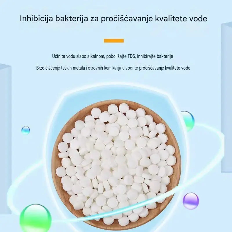🐟【300 tableta】💧 Šumeće tablete za čišćenje vode u akvariju i ribnjaku, tablete za oksigenaciju akvarija 🔥